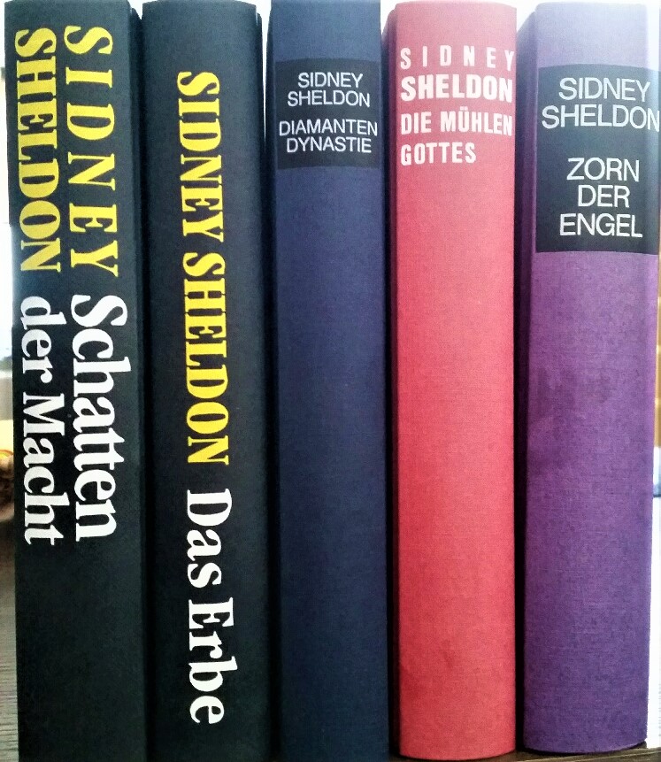 5 Romane von Sidney Sheldon (auch einzeln erhältlich )