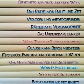 Die Welt des Unerklärlichen in 12 Bänden