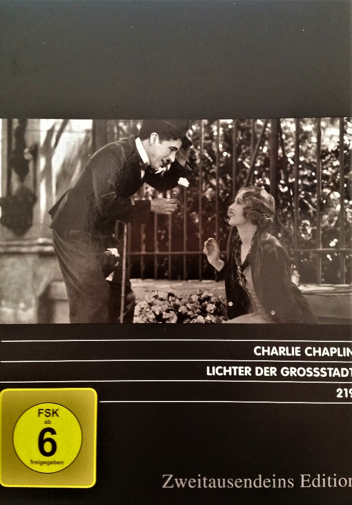 Lichter der Großstadt. Romantische Komödie (Stummfilm) von und mit Charlie Chaplin