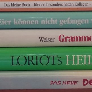 5 Bücher humoristischen Inhalts verschiedener Autoren ( auch einzeln erhältlich)