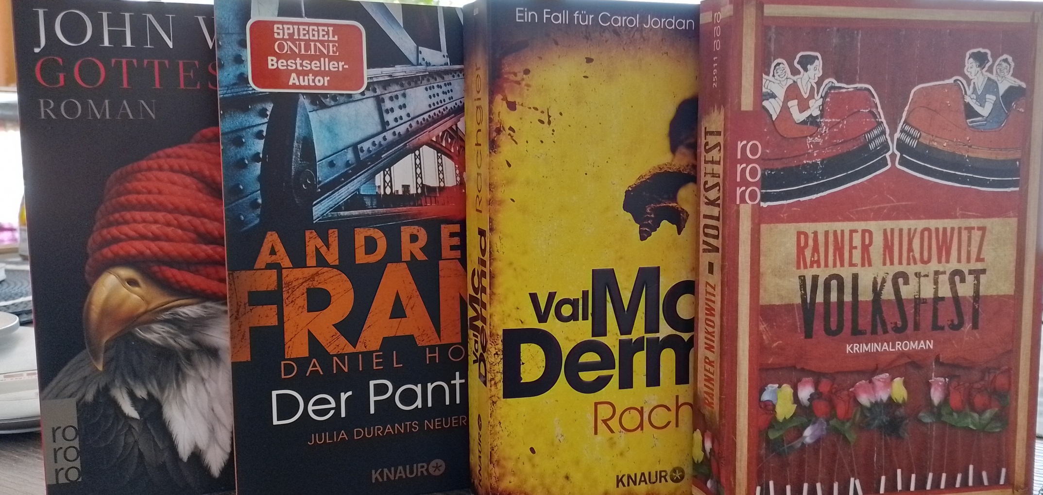 Paket mit 4 Kriminalromanen verschiedener Autoren (auch einzeln erhältlich)