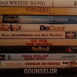 DVD - Filme aller Genres, aufgelistet nur nach dem Titel, jeweils im 10er-Pack