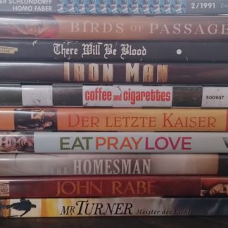 DVD - Filme aller Genres, aufgelistet nur nach dem Titel, jeweils im 10er-Pack