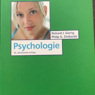 Psychologie von Richard J. Gerrig / Philip G. Zimbardo