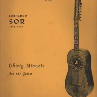 Thirty Minuets  for the guitar  by Fernando Sor