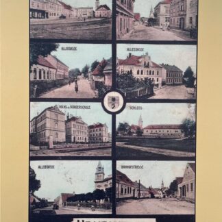 Neubistritz auf Ansichtskarten vor 1945 - Nová Bystřice na pohlednicích před rokem 1945 von Karl Lukas