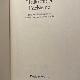 Heilkraft der Edelsteine von Hildegard von Bingen (Heilige Hildegard)